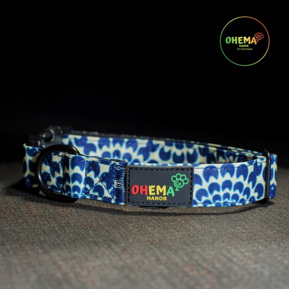 Ragnar (African Print) Dog Collars - Picture 2 of 5